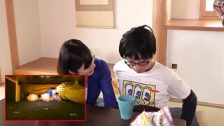 MILFs Secretly Lusting After a Man that's Not Her Husband Playing With Her Under the Table - 2 - 5 image