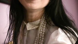 busty hairy pussy MILF Trinity JOI in Lana Del Rey outfit - 4 image