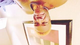 Surprise bbc while cleaning the house.