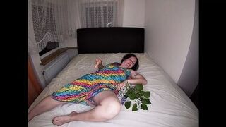 Hot Wife Found a Dildo in a Flower Bouquet - 1 image