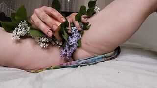Hot Wife Found a Dildo in a Flower Bouquet - 10 image