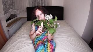 Hot Wife Found a Dildo in a Flower Bouquet - 2 image