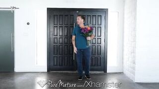 PUREMATURE Massive Thick Cock Fills Up MILF'S Pussy With Cum On Mothers' Day