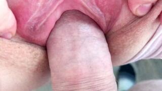 Seduction My Best Friend's Mom. Female Orgasm After Male Orgasm. Using Semen as a Lubricant. - 1 image