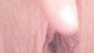 My sexy pussy peeing on the toilet