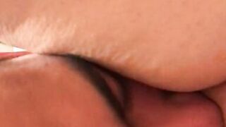 Sexy milf in high heels cums hard in my mouth while I eat her pussy (POV)