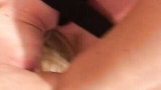 Sexy milf in high heels cums hard in my mouth while I eat her pussy (POV)