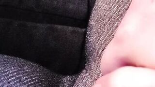 Rubbing my pussy through my leggings