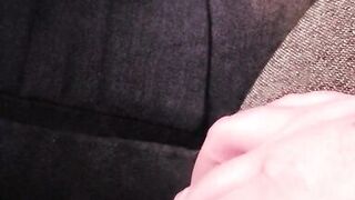 Rubbing my pussy through my leggings