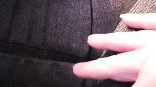 Rubbing my pussy through my leggings