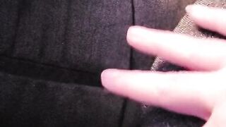 Rubbing my pussy through my leggings