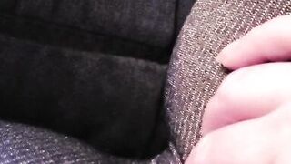 Rubbing my pussy through my leggings