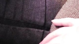 Rubbing my pussy through my leggings