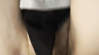 Sexy Panties Still On Hairy Pussy Porn American Milf Hardco - 5 image