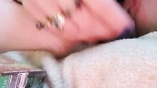 Wet and horny all by myself