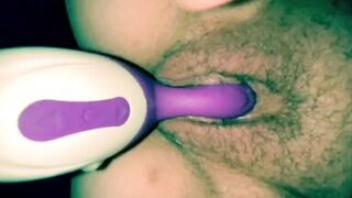Creamy Wet orgasm from my toy