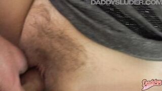 I could see the cock pumping while cuming l DADDYS LUDER