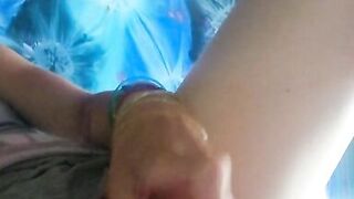 MILF Masturbates w Pink Dildo