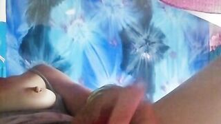 MILF Masturbates w Pink Dildo