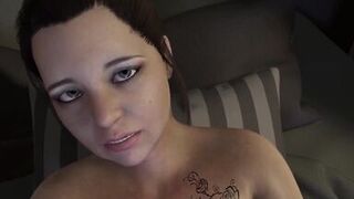 Mom on her Bed with the Dildo - 11 image