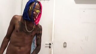 I opened the door and saw my aunt in her nightwear I've been horny in her for a while (Complete No Red). Instagram @toydoator - 2 image