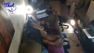 Thot in Texas - Sexy little Addict Getting Plenty of African American Man Dick Begs For Dick Needs Dick Wants To Fuck