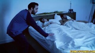 Britney AMbers lets her stepson release his juice in her pussy