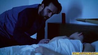 Britney AMbers lets her stepson release his juice in her pussy