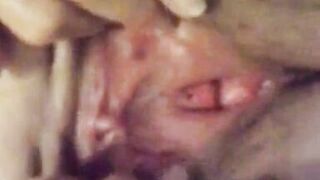 my soaked guzzling cunt devours big dildo