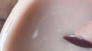 12 Inch Dildo Out Fucking Myself