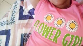 WIFE !! She puts her fingers in her vagina and gets creamy milk while waiting for her cheating husband to fuck her