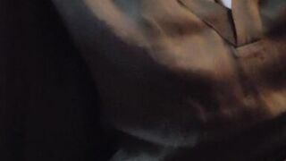 Naughty open window MILF pussy show - flashing & showing off for strangers next door