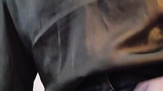 Naughty open window MILF pussy show - flashing & showing off for strangers next door