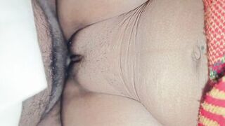 There was no one at home, then my wife showed her pussy and fucked a lot - 10 image