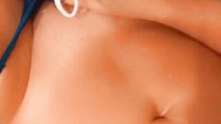 Blonde Bombshell Playing with Her Pussy - 9 image