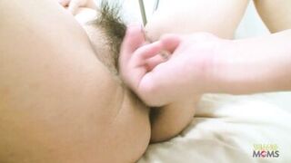 Fat Asian brunette with a hairy bush gets her soaking wet pussy plowed - 11 image