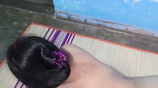 Sexy Bhabhi Moans with Pleasure as She Stretches and Moans with Pleasure